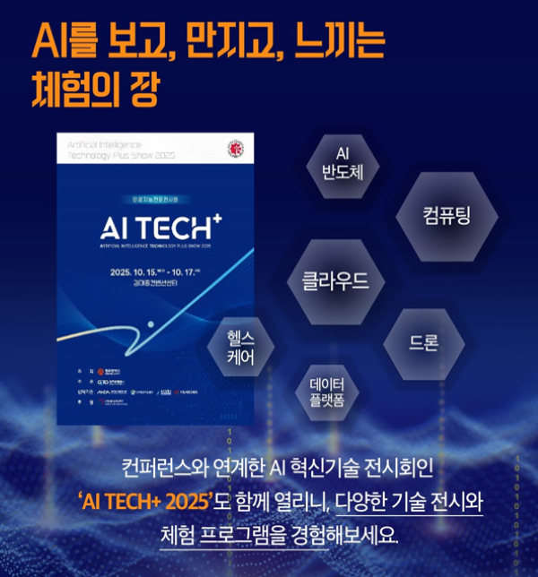 「AICON Gwangju 2025 × AI TECH+ 2025」7